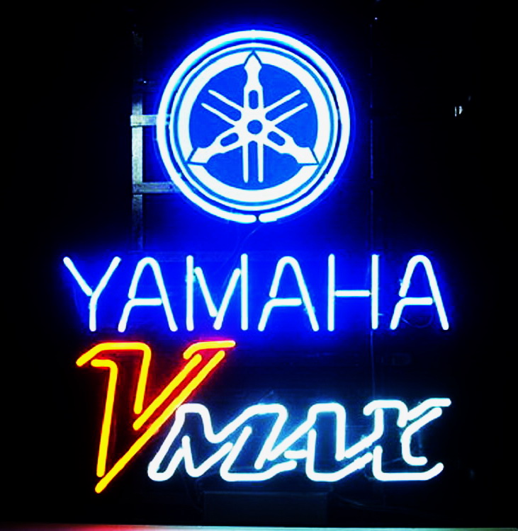 Yamaha Vmax Neon Sign